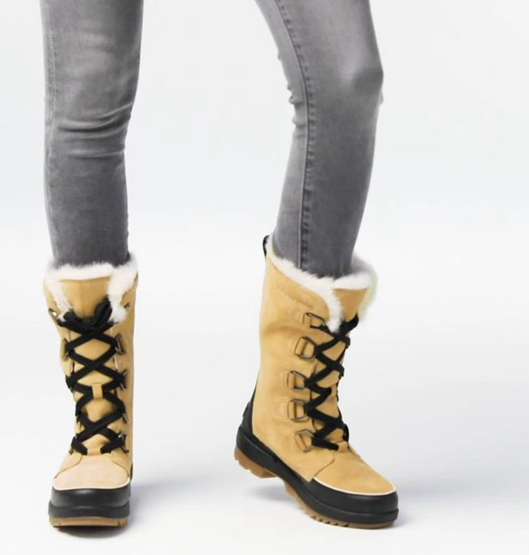 Sorel Dam Vinterkängor Brun/Svarta - Tivoli™ Iv Tall Låga - KBR-781396